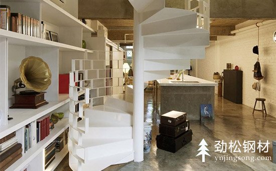 原來家用小戶型旋轉(zhuǎn)樓梯也可以這樣設計制作